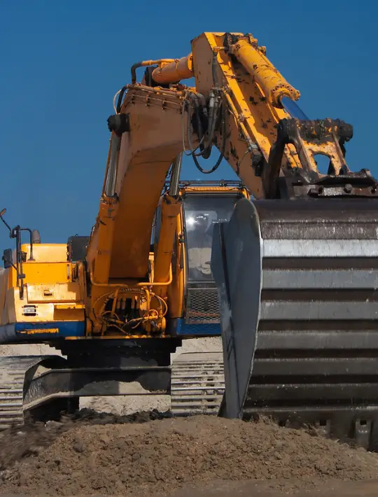 image of VPH digger at work